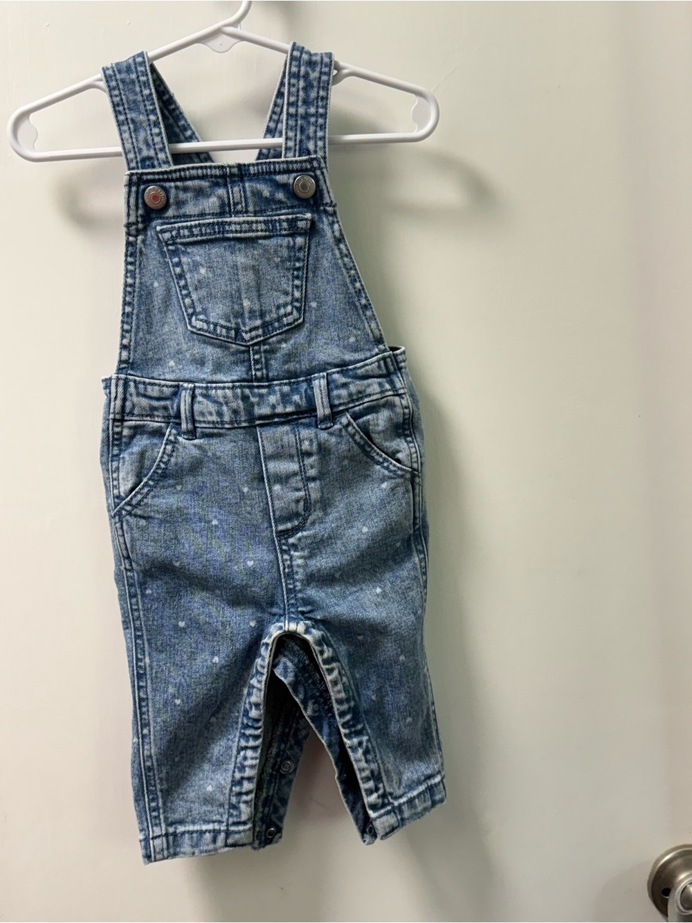 Old Navy Light Blue Denim Kids Overalls